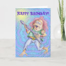 Recherche de guitare basse vœux cartes Rock