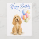 Recherche de de cocker vœux cartes Amoureux des chiens