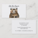 Recherche de animaux de forêt cartes visite Client(e)