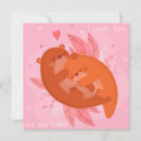 Recherche de loutre vœux cartes Adorable