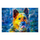 Recherche de couleur vive peinture chien Décoration moderne