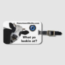 Recherche de cow luggage tags Vache