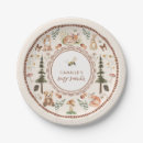 Recherche de rustiques assiettes Baby shower rustique