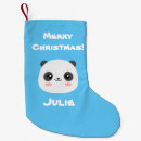 Recherche de pandas chaussette de noël Kawaii