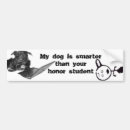 Zoek naar van een hond bumperstickers Slimmer