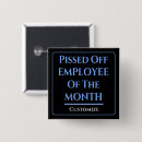 Zoek naar werk humor buttons Werknemer