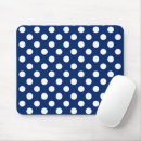 Recherche de pois bleu tapis souris Élégant