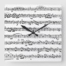 Recherche de feuille musique horloges Notes de musique