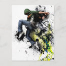 Recherche de de danse moderne cartes postales Danseuse