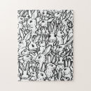 Recherche de lapins puzzles Amusant