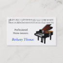 Recherche de leçons de piano cartes visite Instrument