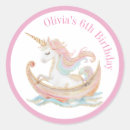 Recherche de licorne brillante autocollants Arc en ciel