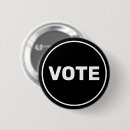 Recherche de politique badges Noir et blanc