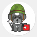 Recherche de chien schnauzer miniature autocollants Chiot