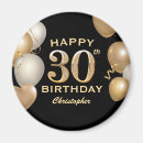 Recherche de trente magnets Fête d'anniversaire