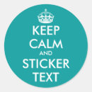 Recherche de keep calm autocollants Restez calme et continuez