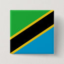 Recherche de la tanzanie badges Drapeaux du monde
