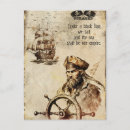 Recherche de capitaine pirate cartes postales Nautique
