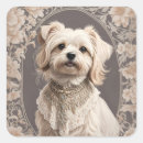 Recherche de portrait de chien autocollants Pour elle