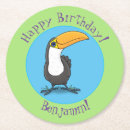 Recherche de toucan dessous de verres Animal