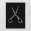 Recherche de styliste cartes postales Noir