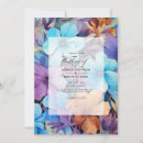 Recherche de turquoise et brun invitations Aquarelle