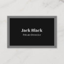 Recherche de moderne standard cartes visite Minimaliste