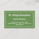Recherche de dentiste cartes visite Simple