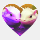Recherche de axolotl autocollants Amour