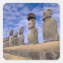 Recherche de moai autocollants Amérique du sud