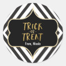 Recherche de trick treat autocollants Halloween