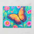 Recherche de peinture papillon cartes postales Motif