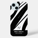 Recherche de noir blanc moderne iphone coques Petite entreprise