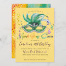 Recherche de mardi gras anniversaire invitations Fête