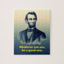 Zoek naar abraham lincoln puzzels Motivatie