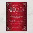 Recherche de rouge de damassé invitations Pour eux