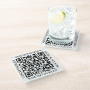 Recherche de qr code dessous de verres Noir et blanc