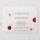 Recherche de rouge de coccinelle anniversaire invitations Pour elle