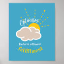 Zoek naar optimisme posters Zonneschijn