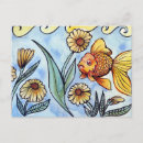 Recherche de de poisson rouge cartes postales Aquarium