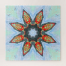 Zoek naar rode bloem puzzels Ster