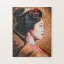 Recherche de geishas puzzles Dame
