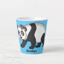 Recherche de dessin de panda tasses Illustration
