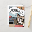 Recherche de chat caricature cartes postales Drôle