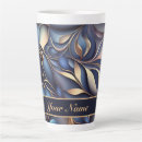 Recherche de motif 3d tasses Bleu