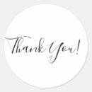 Recherche de merci typographie autocollants Script