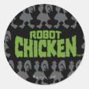 Recherche de motion autocollants Robot chicken