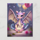 Recherche de dragons kawaii cartes invitations Bébé dragon