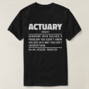 Zoek naar actuaris tshirts Agent