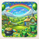 Recherche de shamrock dessous de verres Pot d'or